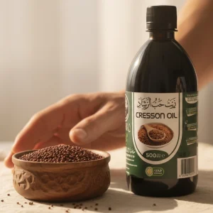 زيت حب الرشاد 500 مل